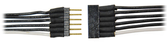 TCS 1476 6-Pin Micro Connector (Black & White)
