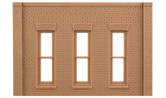 Rectangular Window Wall | O scale
