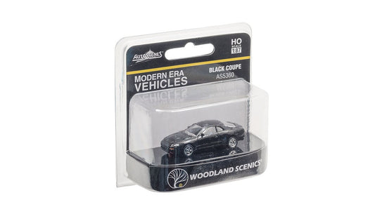 JP 5360 Black Coupe - HO Scale | Just Plug