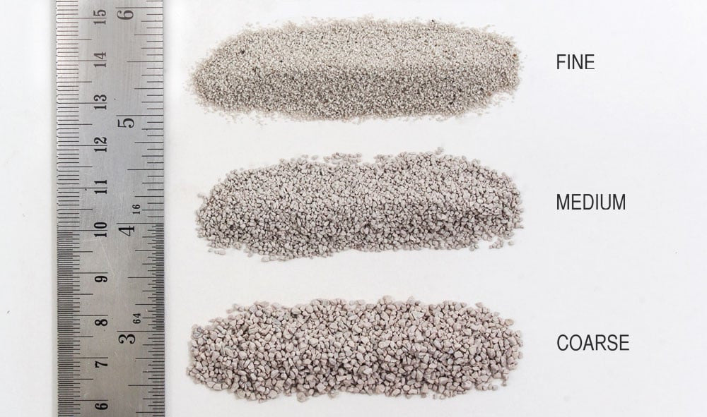 B88 Light Gray Coarse Ballast Bag