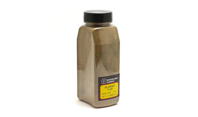 Woodland Scenics T1350 - Blended Turf - Earth Blend - Shaker