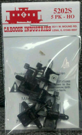 5202S Ground Throw - Sprung - HO/S - 5 pack