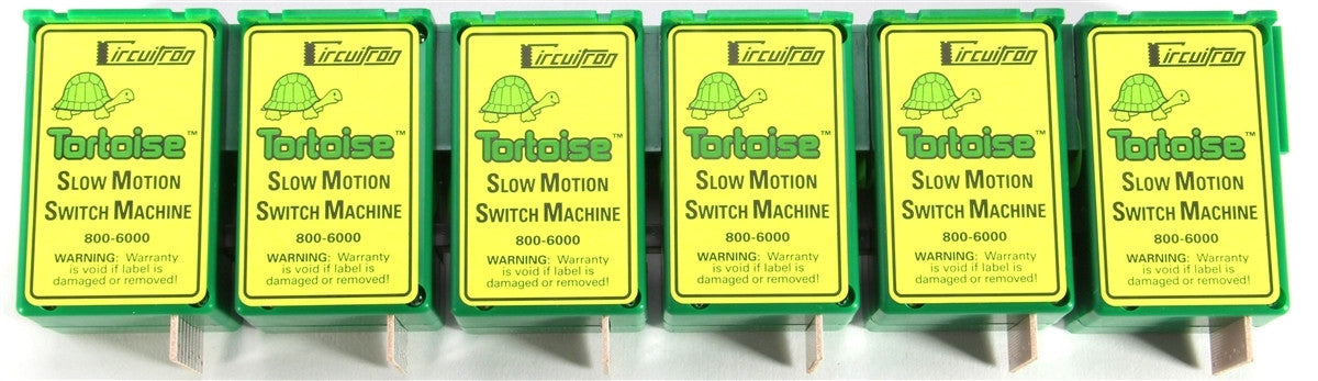 800-6006 Tortoise Switch Machine 6 Pack