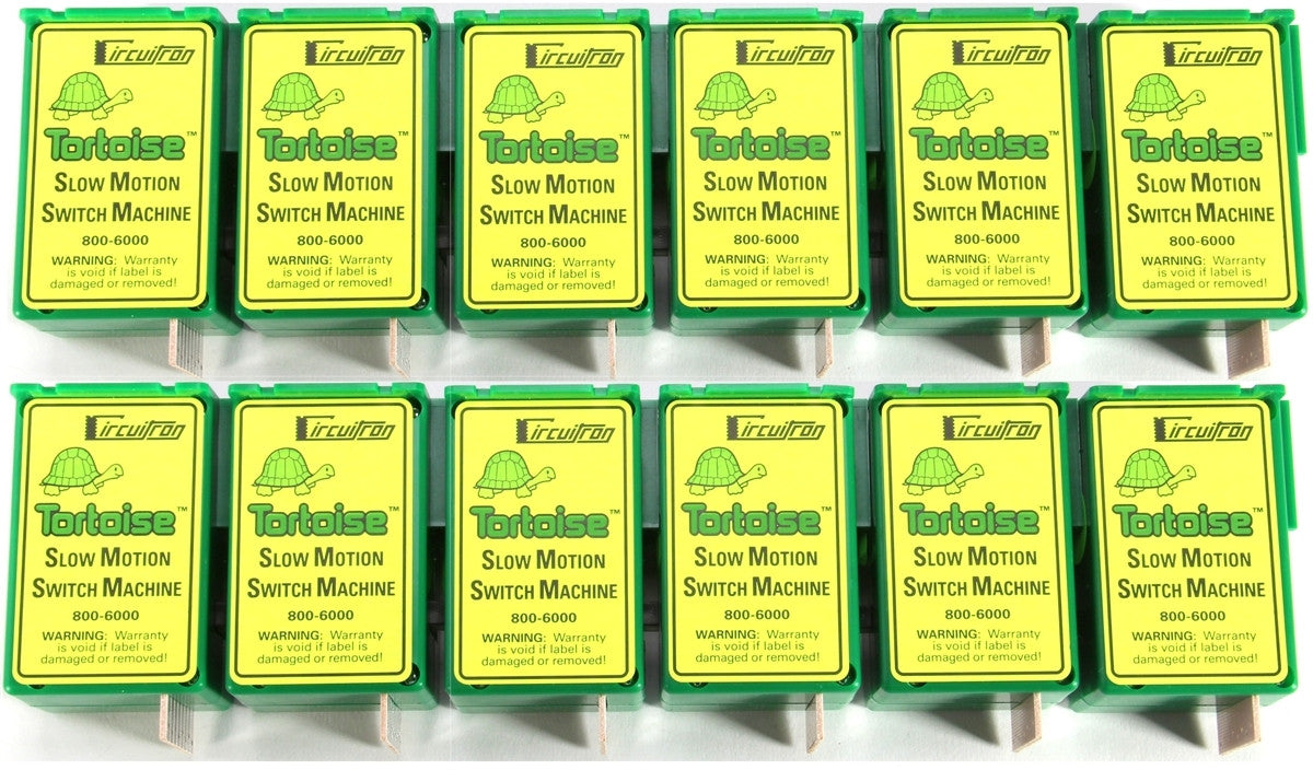 800-6012 Tortoise Switch Machine 12 Pack
