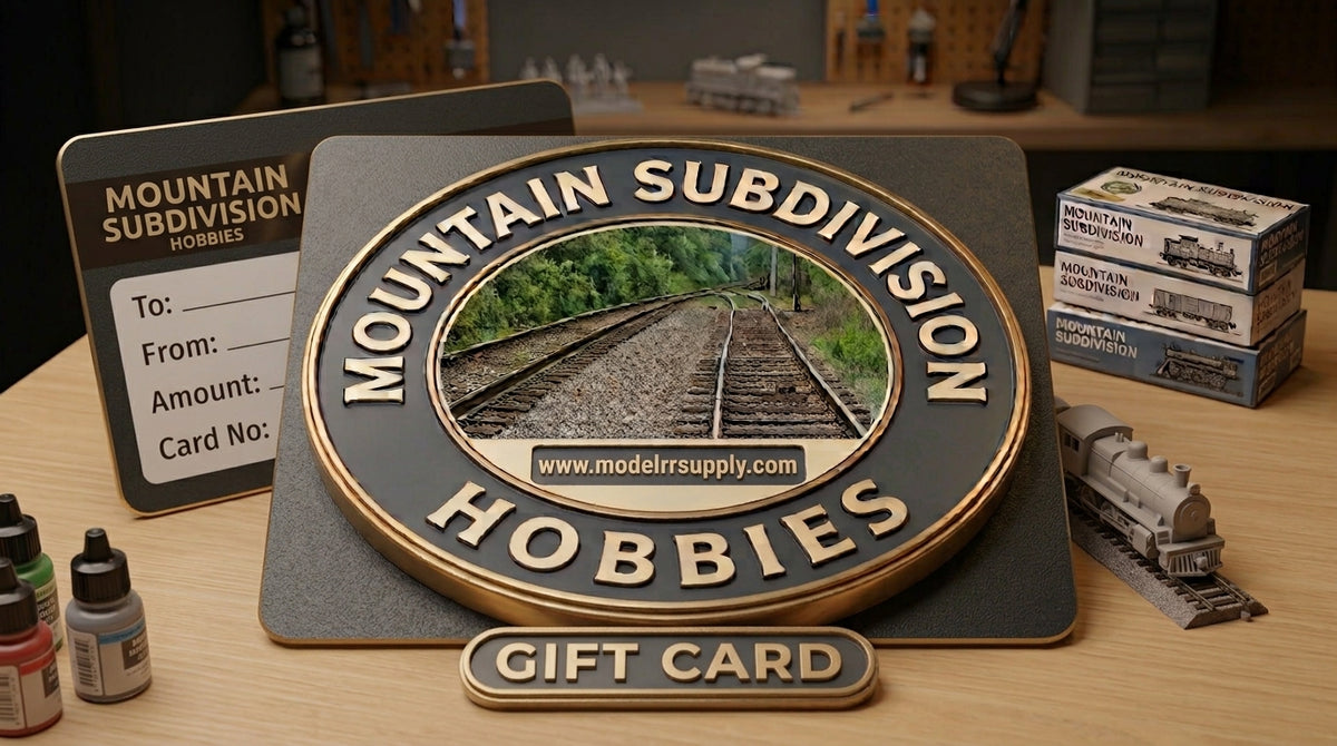 Mountain Subdivision Hobbies Gift Card