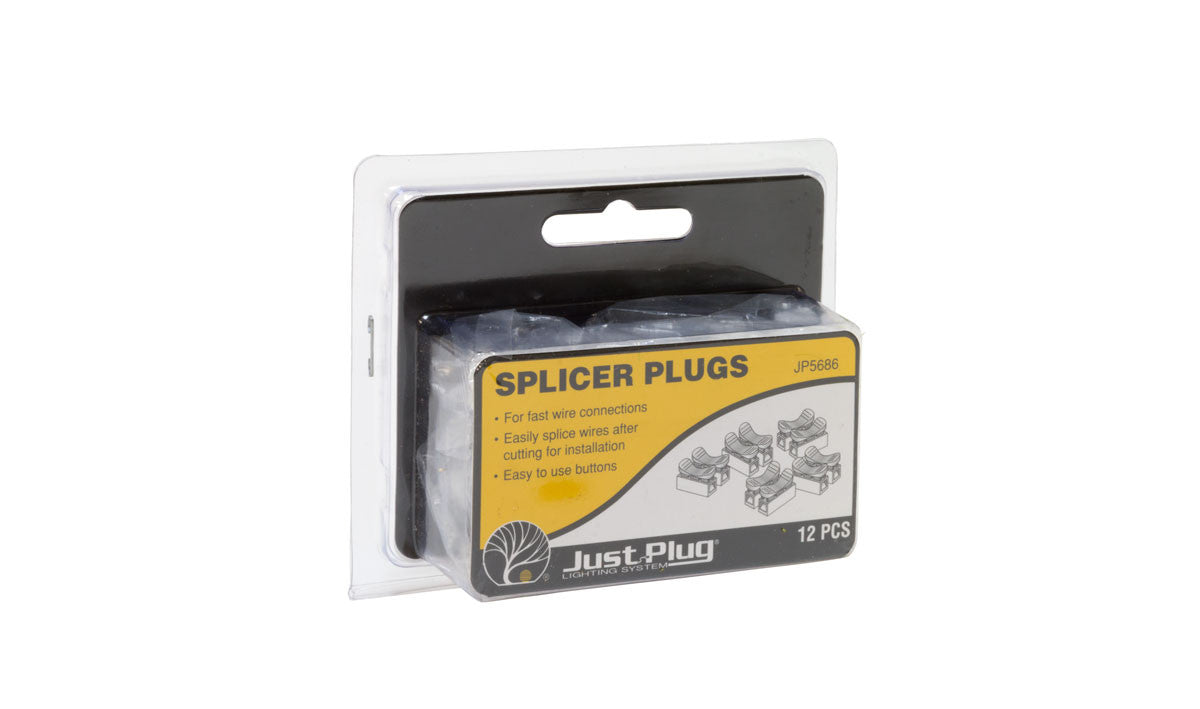 JP5686 Just Plug® Lighting - Splicer Plugs | 12pk
