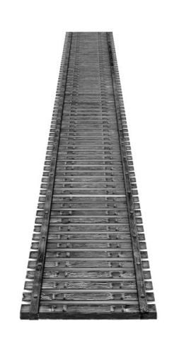 1903-2 HO 72 ft CVT Bridge Tie Sections (2-10")