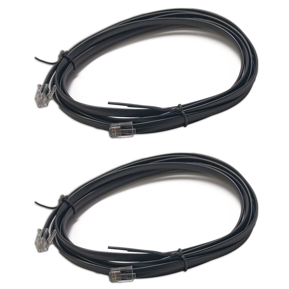 LNC82 8’ LocoNet Cables - 2 Pack
