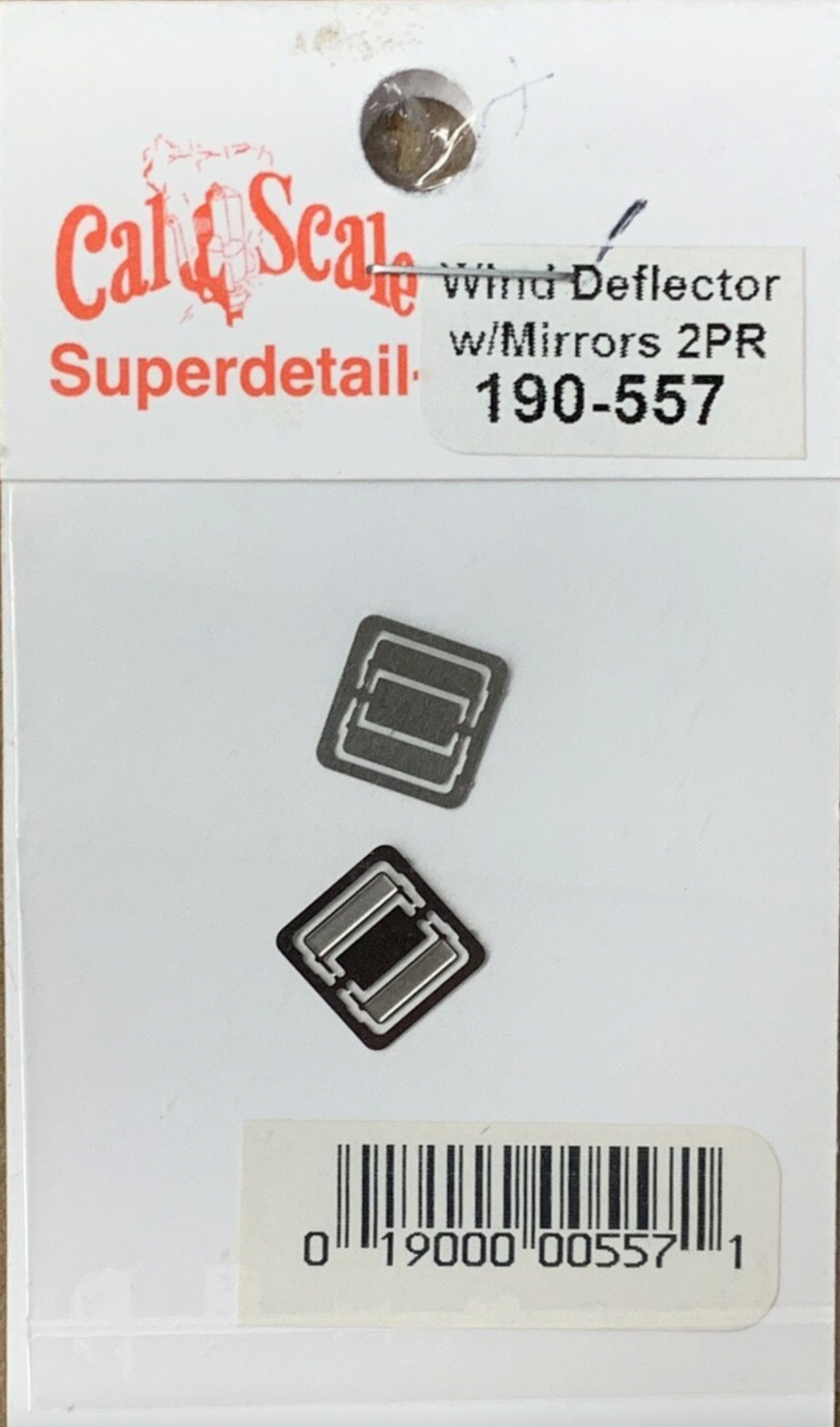 190-557 HO Wind Deflector / Mirror 2/pkg