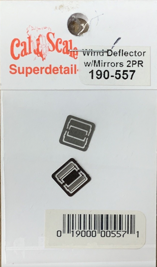 190-557 HO Wind Deflector / Mirror 2/pkg