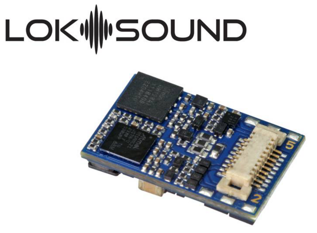 ESU 58928 Loksound 5 DCC Nano Sound Decoder - Next18 (NEM662)