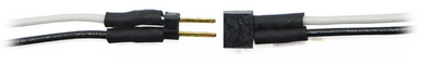 TCS 1473 2-Pin Micro Connector (Blk & Wht)
