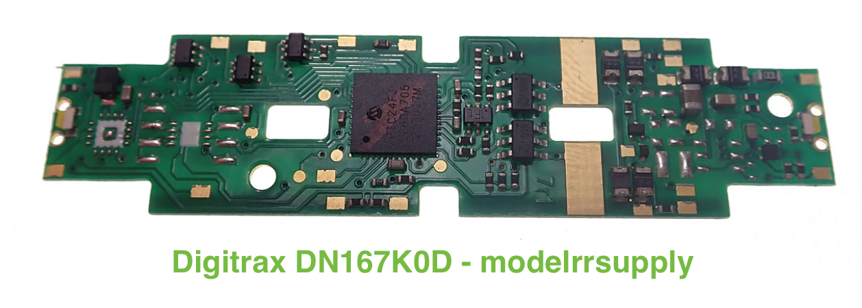 Digitrax DN167K0E Mobile Decoder - Kato "K0" style