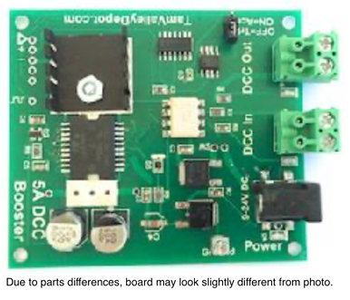 DCC Booster  DAB002 v2.0