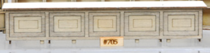705 O Long Counter Top