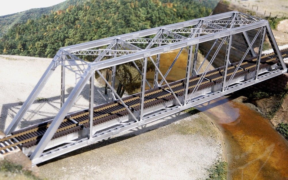 1906 HO 150' Truss Bridge kit Gusseted Girders