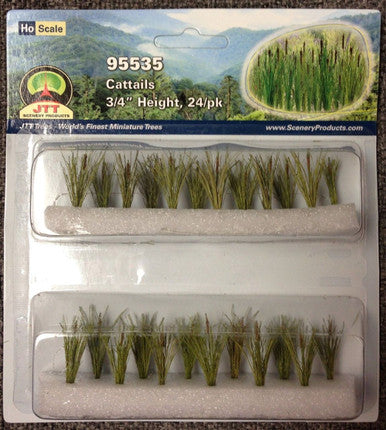 95535 HO Cattails | 3/4" tall | 24/pk
