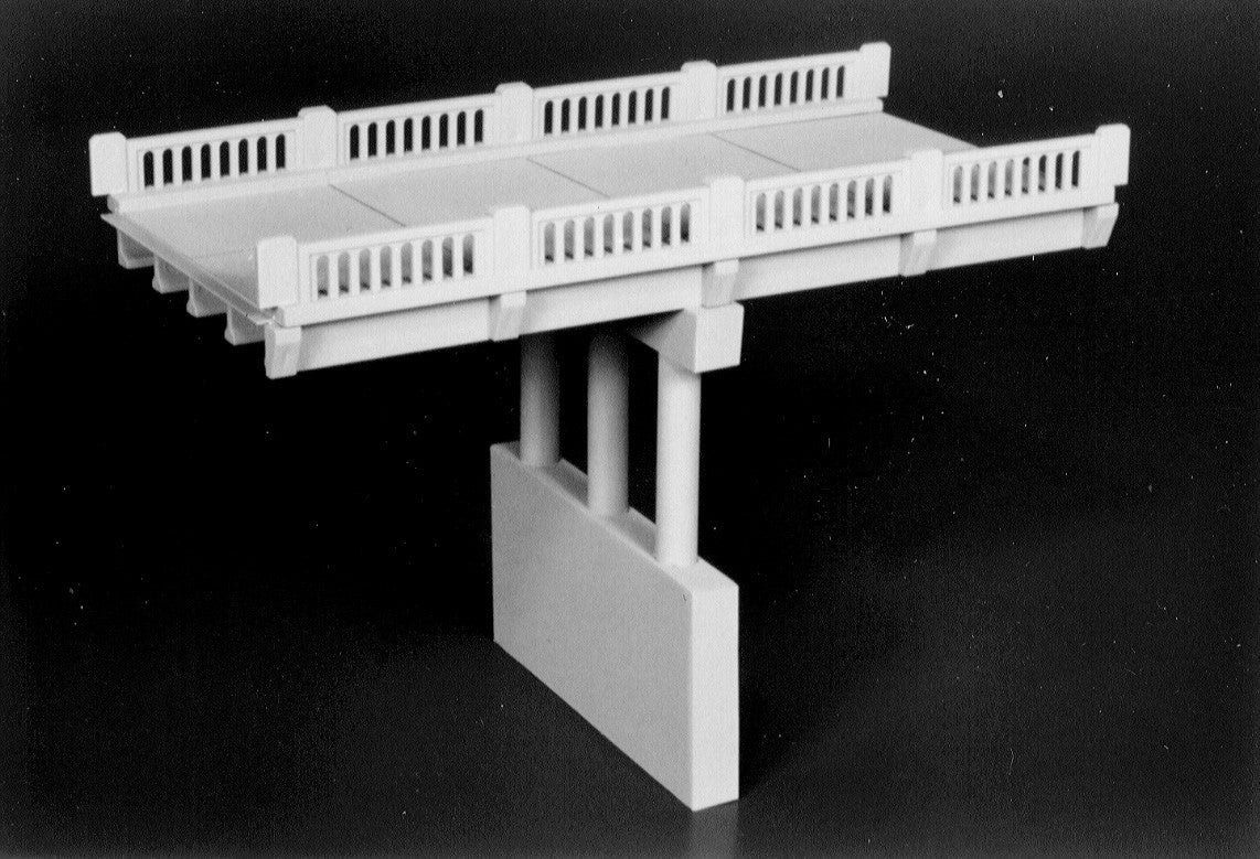 N Early 50′ Highway Overpass W/Pier