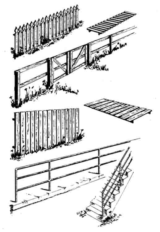 1601 HO Fences & Railings