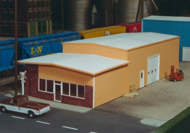 HO Retail Store & Warehouse | Gray ONLY | Kit