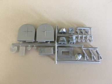 HO Grain Bin Parts
