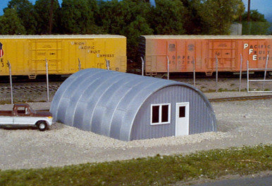 HO Quonset Hut  |  24x33x12  | Kit