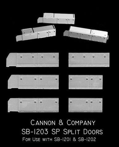 SB-1203 SP Split Equipment Doors