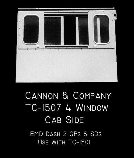 TC-1507 Spartan Cab Sides - 4 Window Dash 2