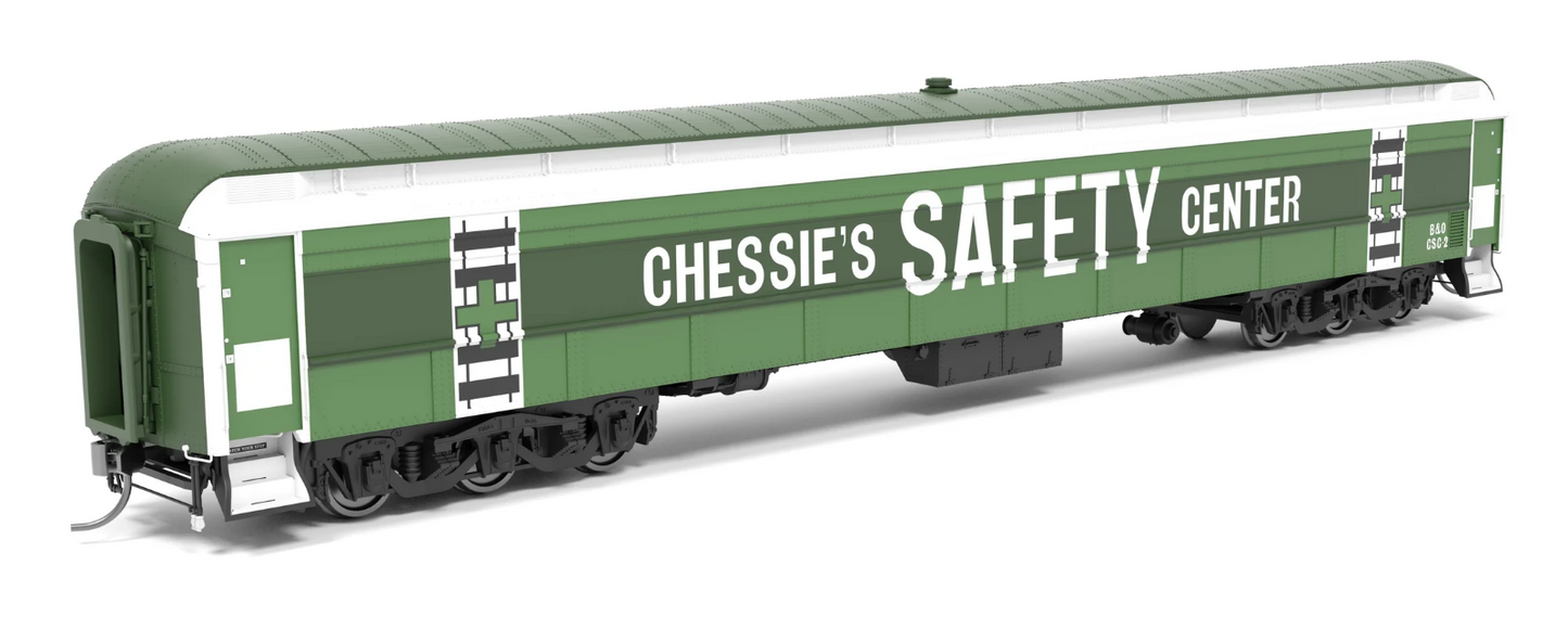 Broadway Limited 9931 HO Railroad Instruction Car - Chessie's Center #CSC-1