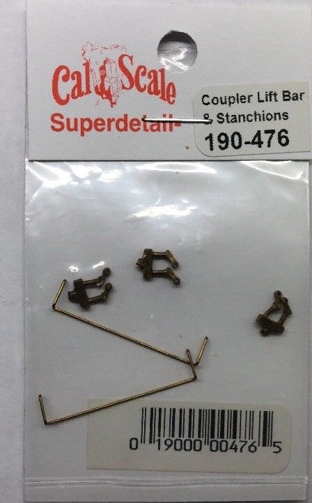 190-476 HO Coupler Lift Bars with Stanchions