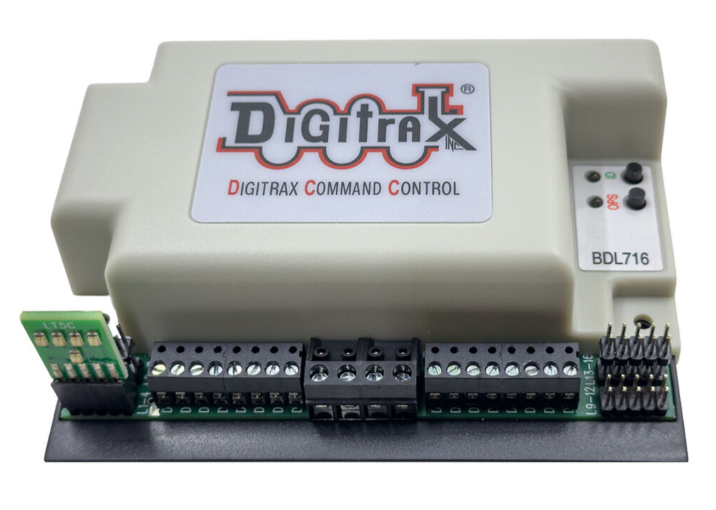 Digitrax BDL716 Occupancy Detector 16 Detection Sections & Power Supply