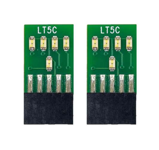 Digitrax LT5C Tester - Use with BDL716 BD4N and more - 5 led indicators (2 pack)