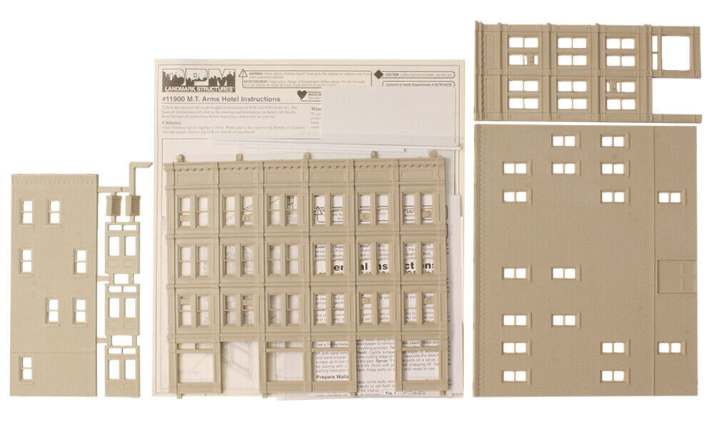 DPM 11900 M.T. Arms Hotel - HO Scale Kit