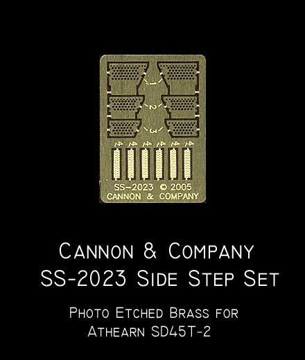 SS-2023 Side Step Set Athearn HO SD45T-2 | Brass
