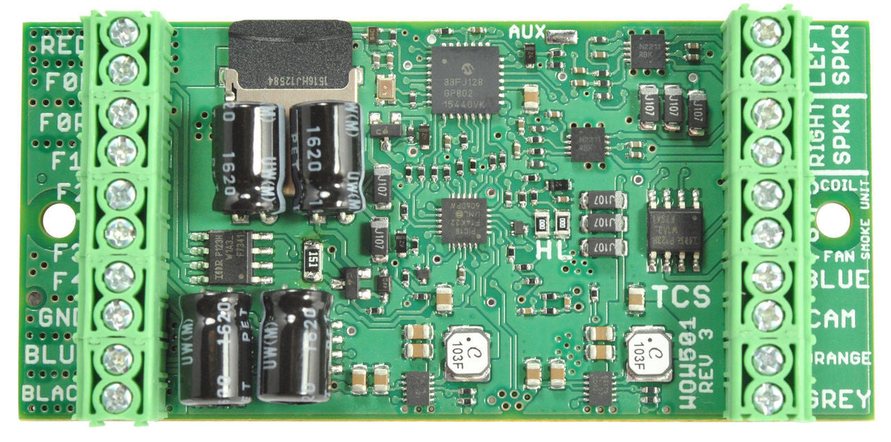 TCS 1600 WOW 501-Steam 5 Amp DCC Sound Decoder - O G S scales