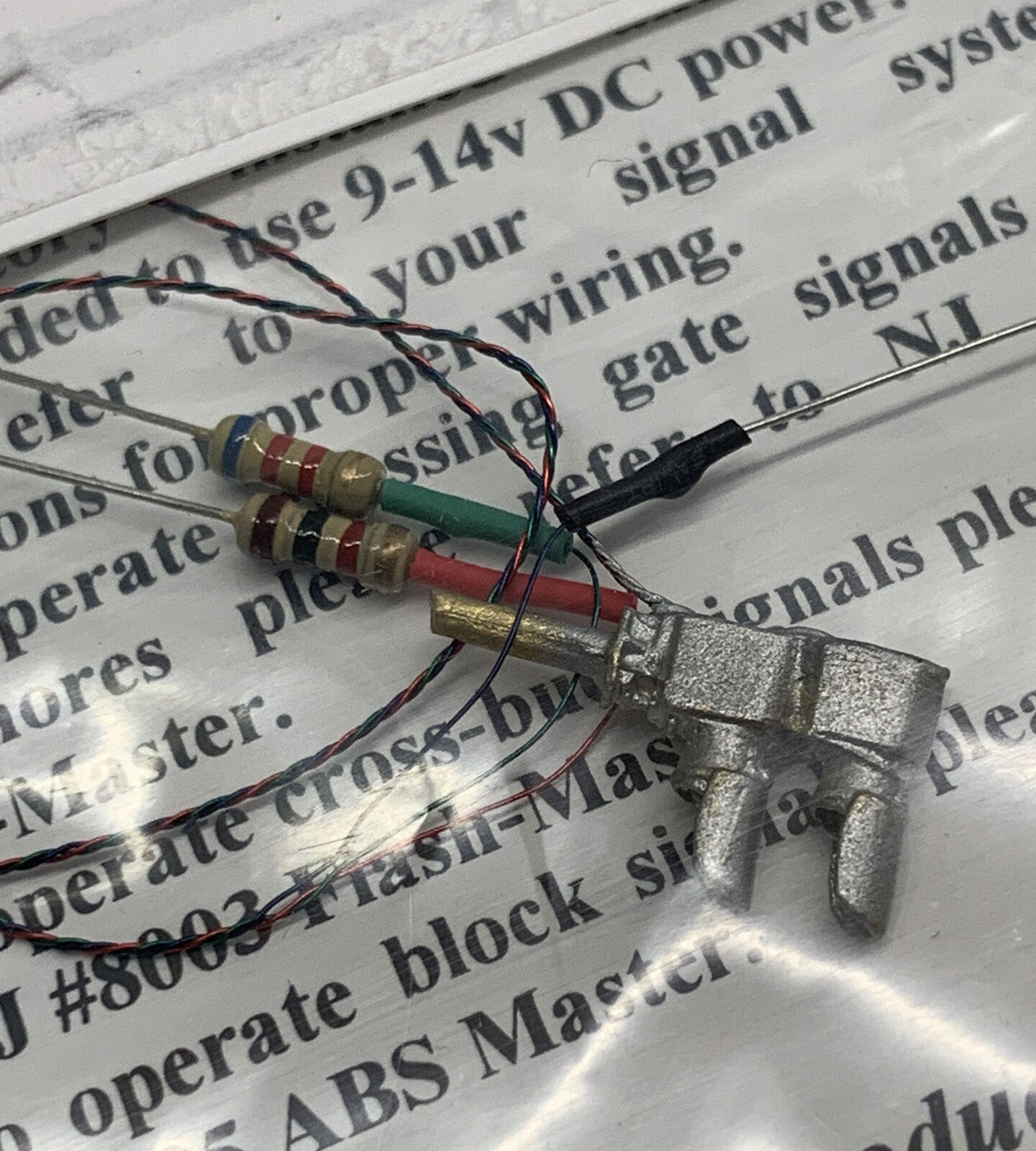 1296 GRS SC Dwarf Signal - Silver Red/green LED's