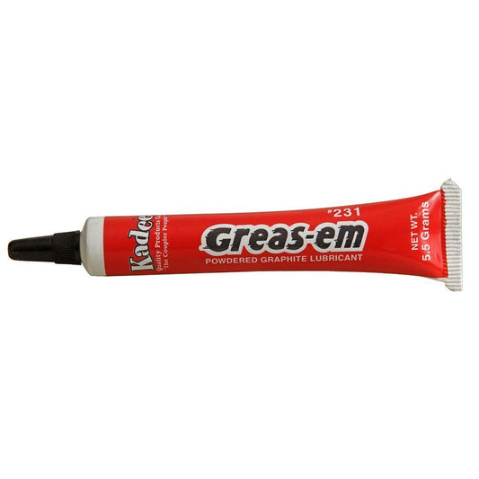 KADEE 231 Greas-em Dry Graphite Lubricant 5.5 gram tube