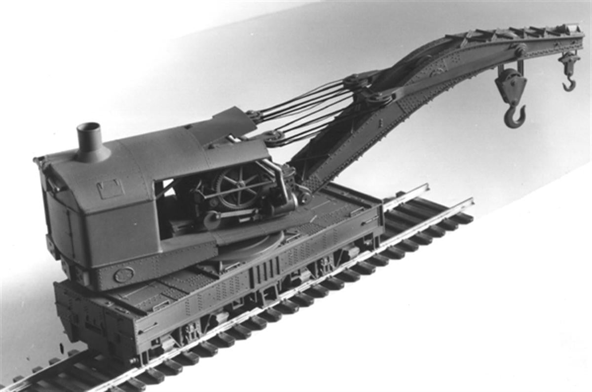 #4010 120 Ton Brownhoist Wrecking Crane | HO Scale | Kit