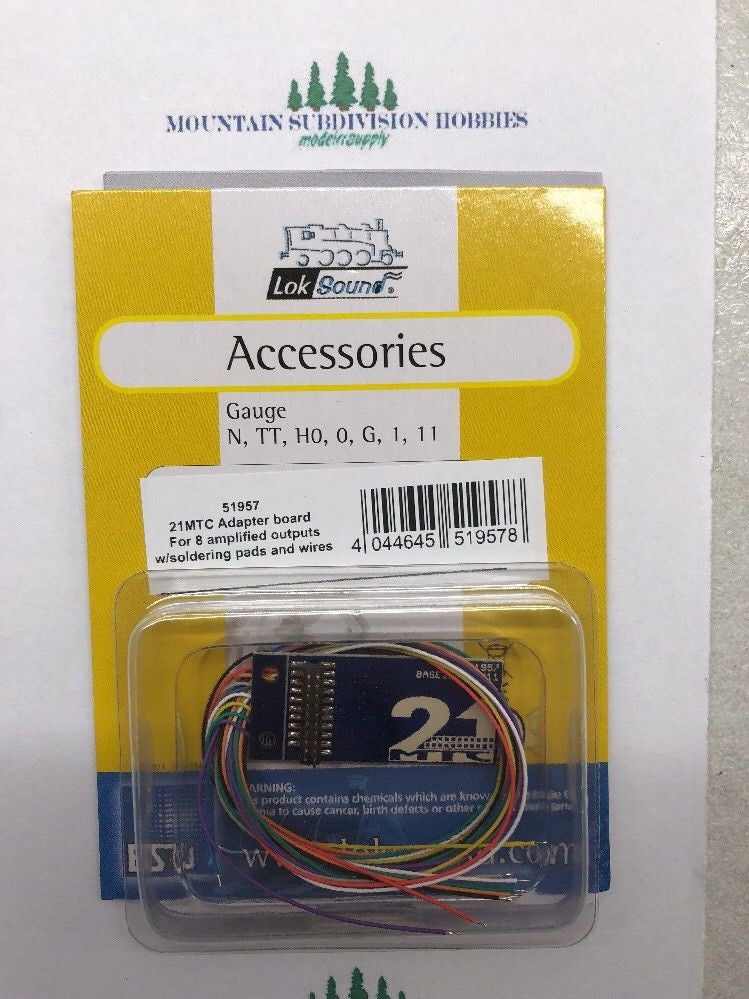 51957 Adapter Board #3 8 Outputs Loksound