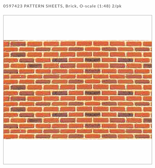 JTT 97423 - Brick - O-scale