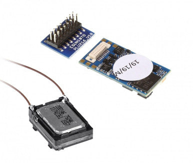 58814 LokSound 5 DCC/MM/SX/M4 V5 Micro PluX16 Sound Decoder with speaker