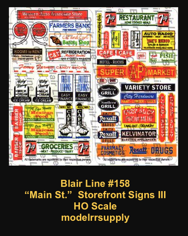 158 Main St. Storefront Signs #3