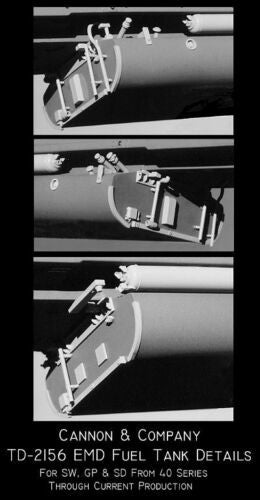 TD-2156 EMD Fuel Tank Details