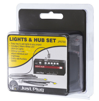 JP5700 Just Plug® Lighting System - Lights and Hub set